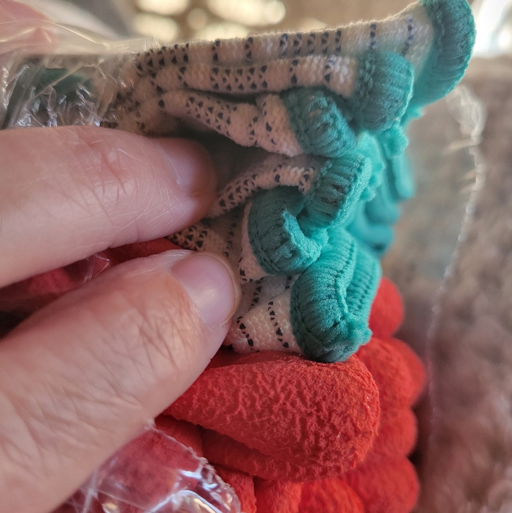 COOLJOB Gardening Gloves for Women 6 Pairs Breathable Rubber Coated Gloves New - Picture 6 of 6